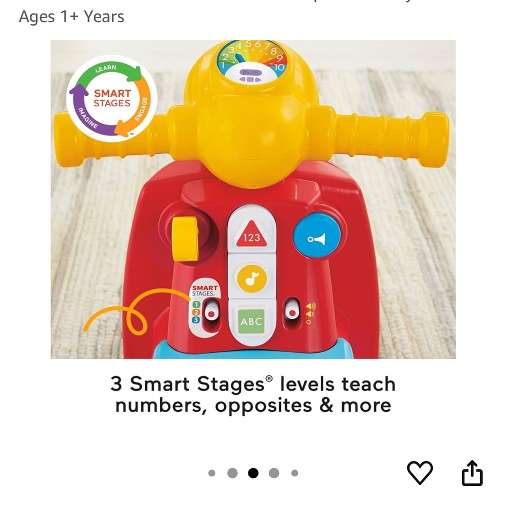 Red and Blue Ride-On Toy Car - Picture 13 of 13